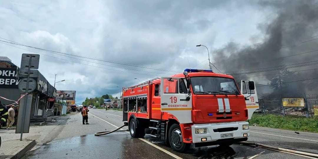 В Пятигорске при разгрузке взорвался газовоз