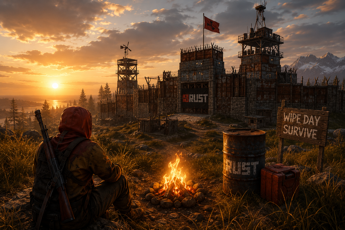 Rust — это игра, где после каждого вайпа всё начинается заново.