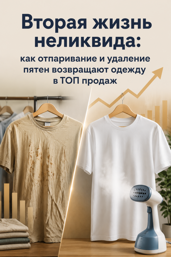    Как продать неликвид одежды на Wildberries: качественный фулфилмент и предпродажная подготовка одежды Ксения Курьякова