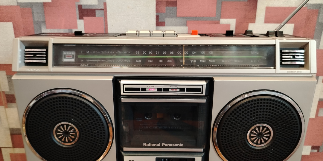 65-я серия: магнитола National Panasonic RX5020, 1981 год
