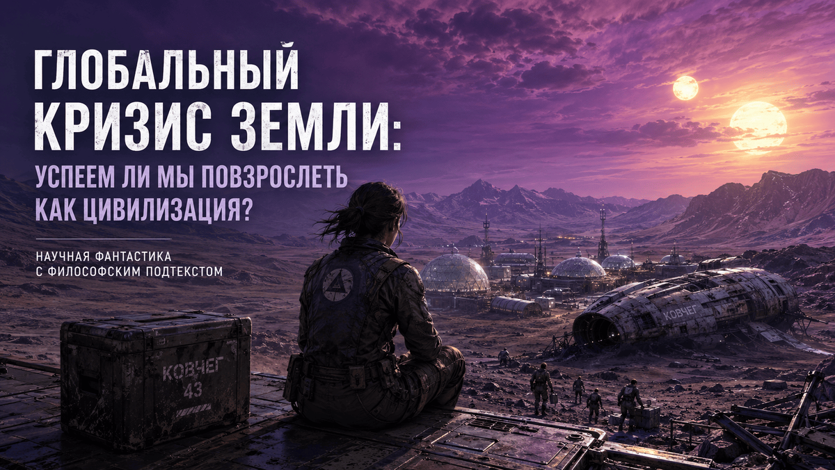 Засыпая на лиловой земле