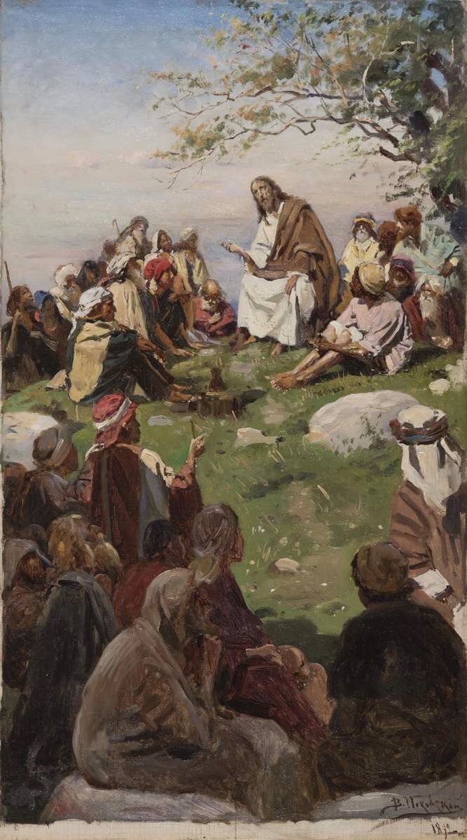 Владимир Маковский — «Нагорная проповедь», 1892 г.