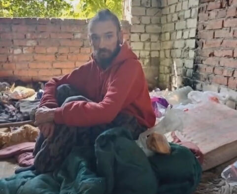 Боец «Вагнера» тихо угасал в заброшке