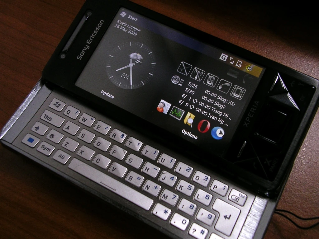  Линейка мобильный телефонов Sony Ericsson Xperia