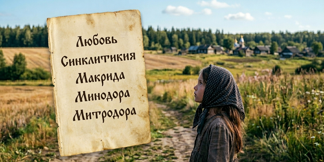 Как наши предки дочерей называли: редкие имена и не очень