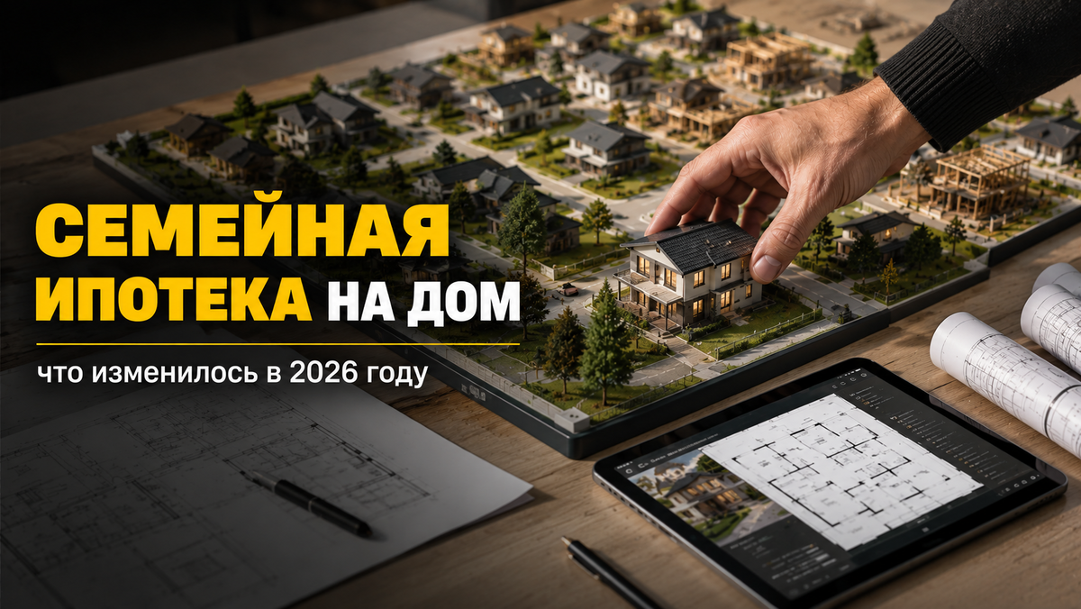Семейная ипотека в 2026 году
