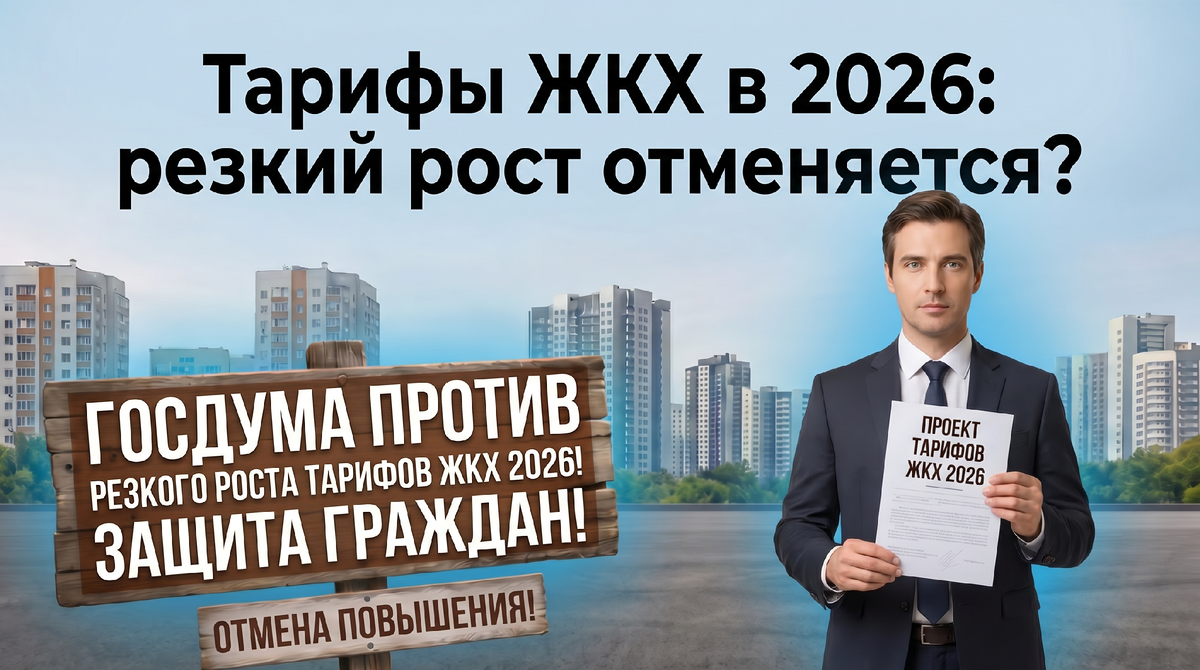 Тарифы ЖКХ в 2026 году - СК АССЕТ
