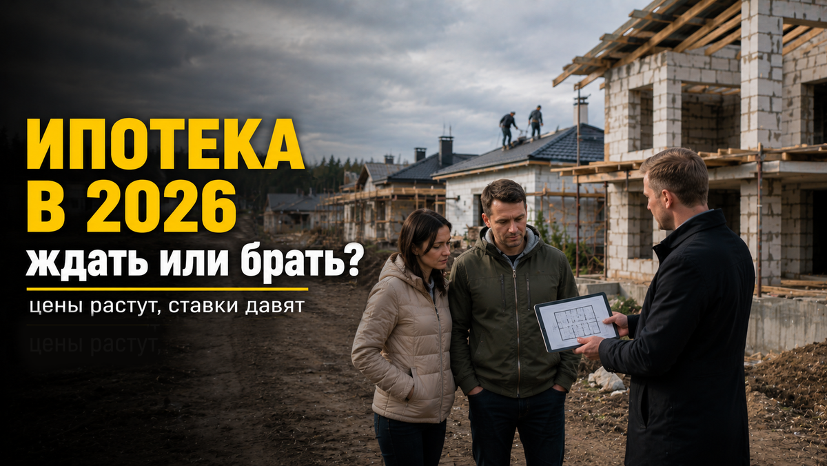 Строительство и ипотека в 2026 году