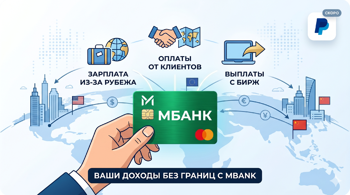 Как получить зарплату от иностранной компании и оплату от клиентов из-за рубежа