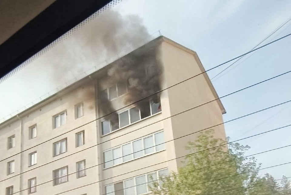    Огнем было охвачено 10 квадратных метров. Фото: читатель «КП»