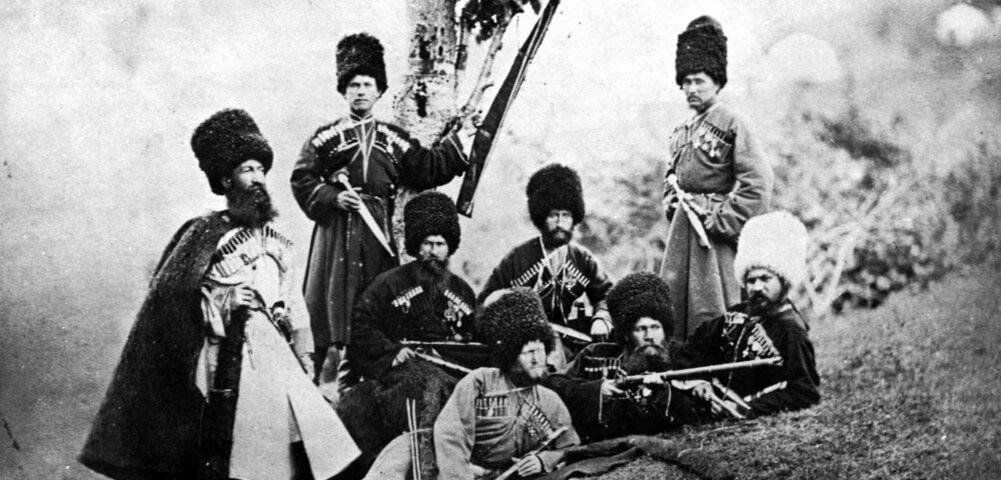 Первые казаки на Тереке.