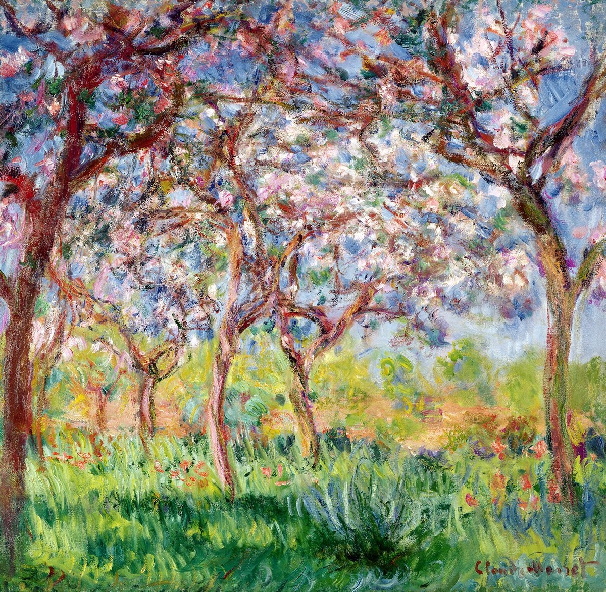 Клод Моне "Весна в Живерни" (1903)