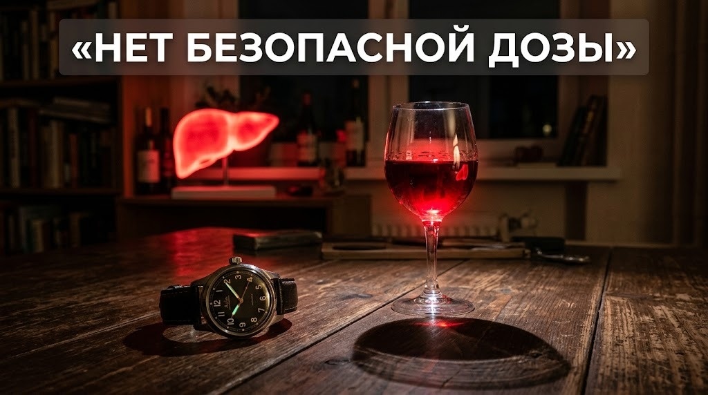 "Безопасной" дозы алкоголя нет. Это позиция Всемирной организации здравоохранения, озвученная в публикациях 2023 года