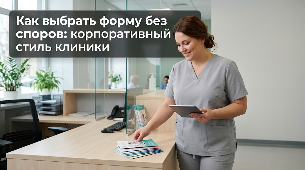    Как выбрать форму для клиники, сохранив единый корпоративный стиль и комфорт сотрудников. Medavibe