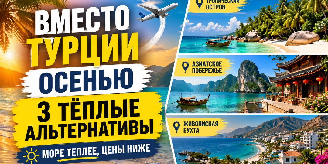 Куда лететь осенью вместо подорожавшей Турции?