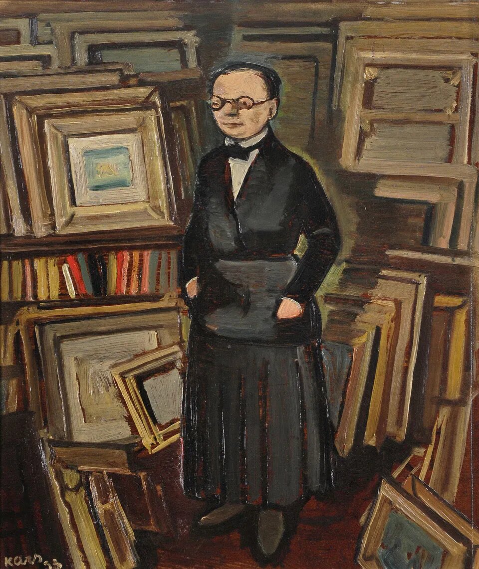 Жорж Карс. Портрет Берты Вайль. (1933)