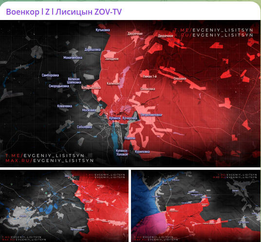    Оценка обстановки на ряде участков ЛБС от военкора Евгения Лисицына