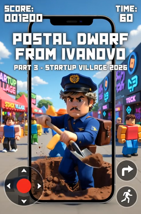 Почтовый карлик из Иваново очень хочет попасть на Startup Village