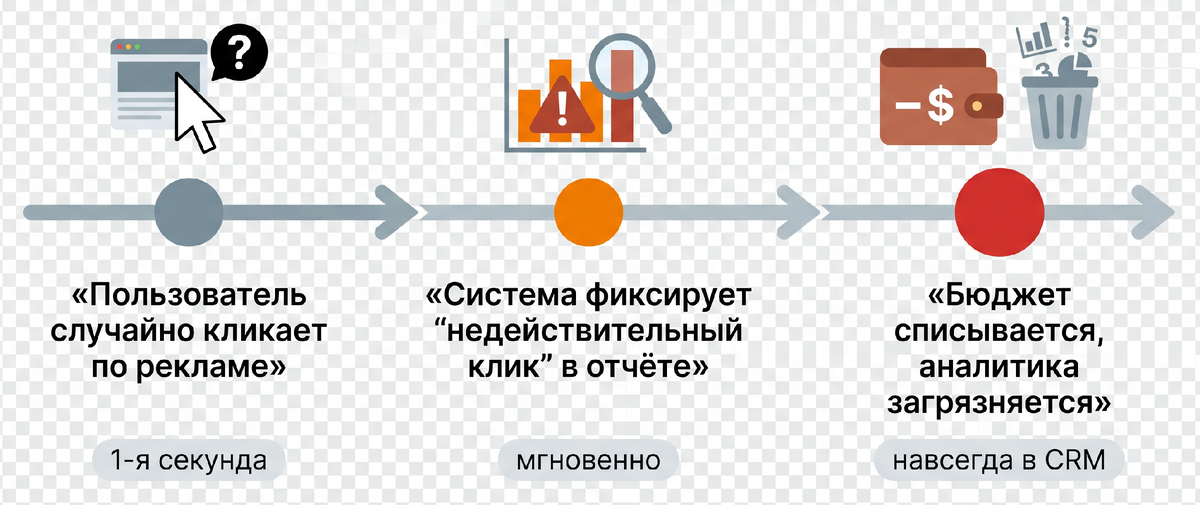 Рисунок. Пошаговый процесс из 3 этапов