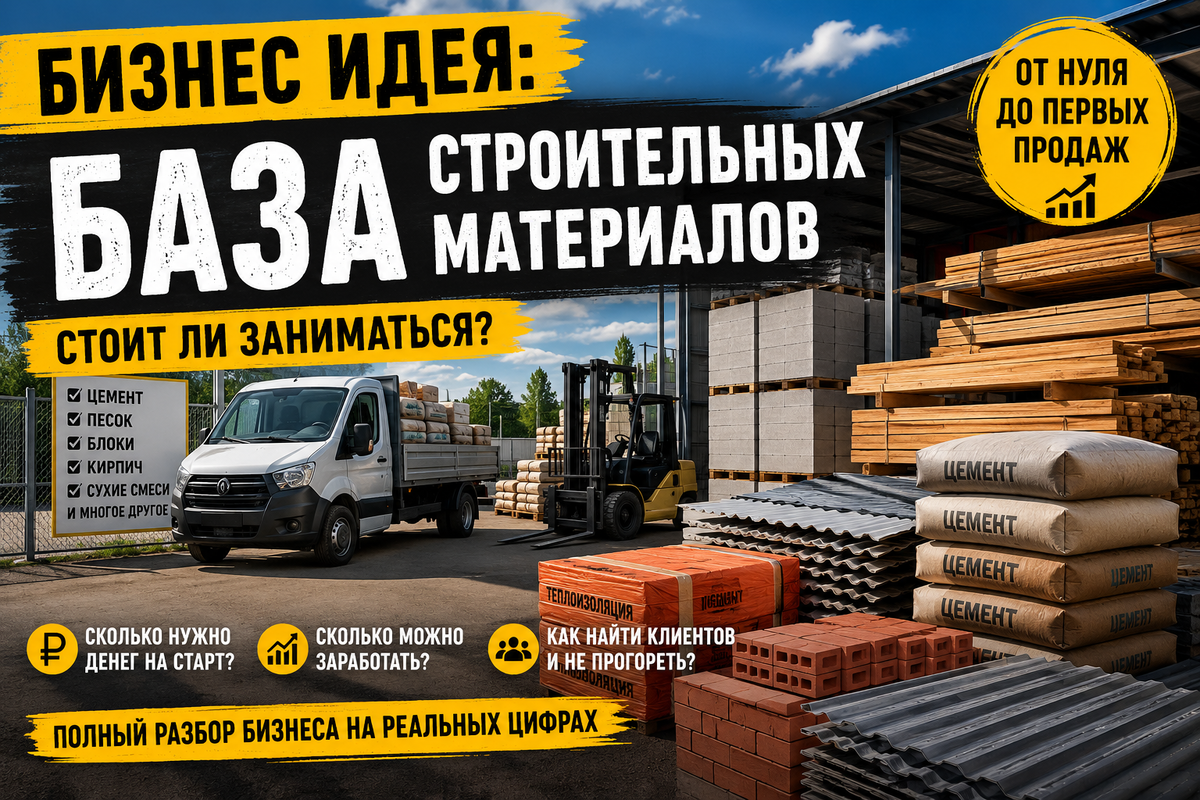 База строительных материалов 