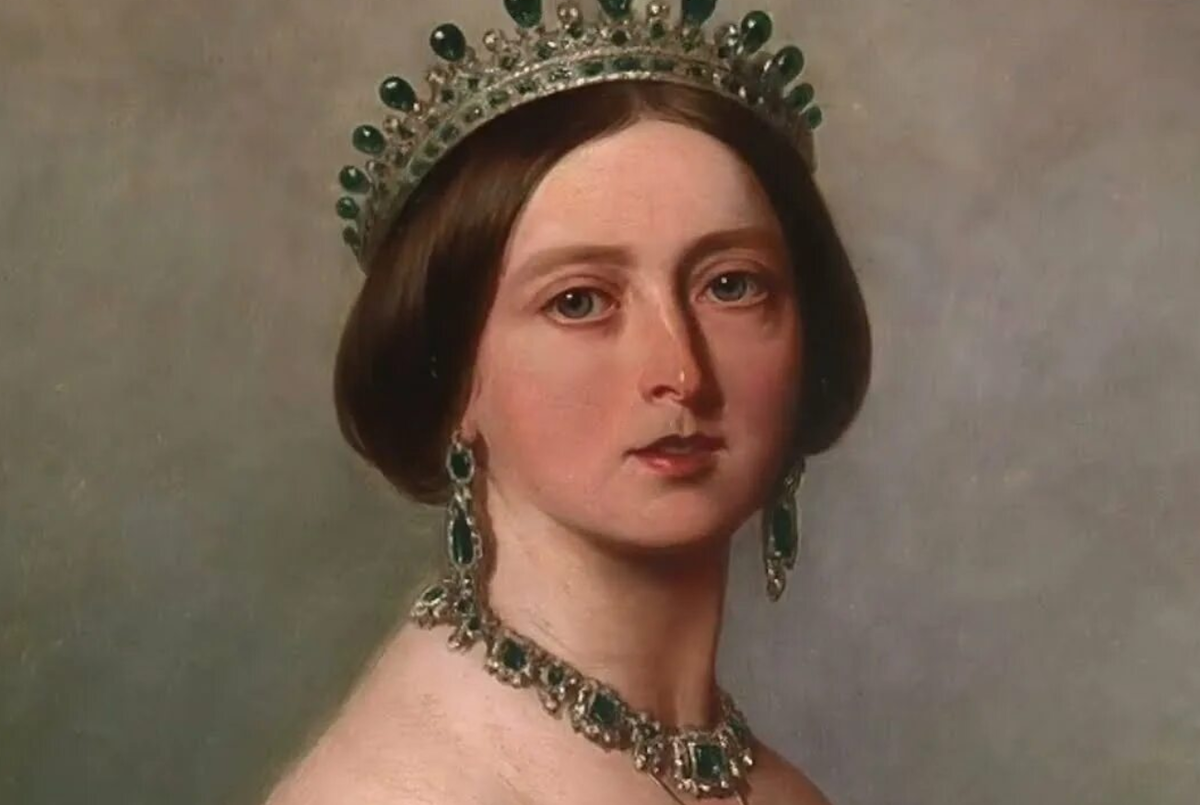 Королева Виктория. Фрагмент картины