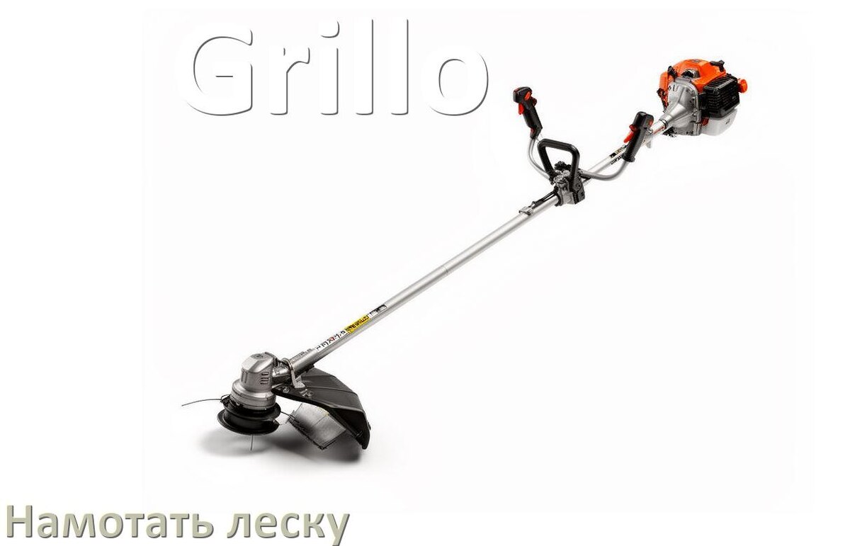 
Как в триммере Grillo намотать леску на катушку правильно