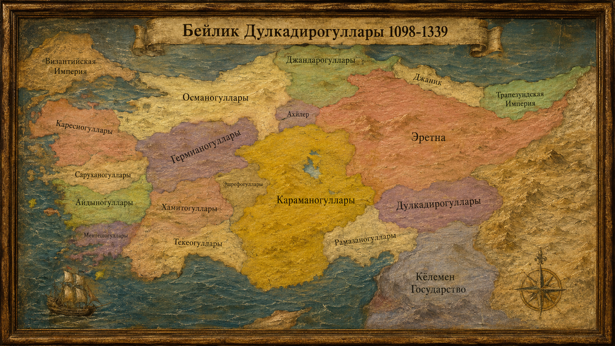 Бейлик Дулкадирогуллары 1098-1339