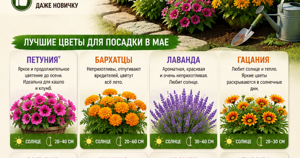 Шикарная клумба