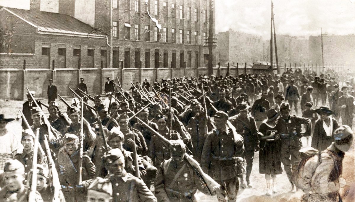 Польская пехота в 1920-м. 