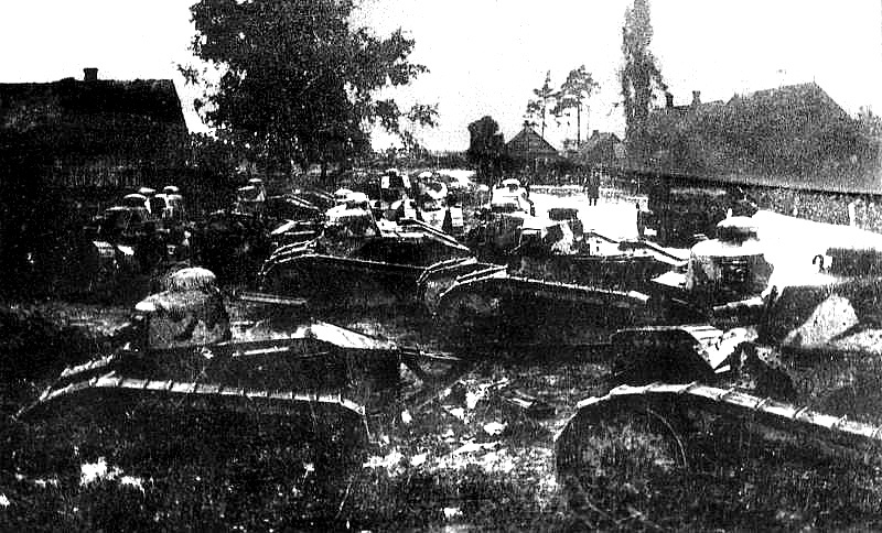 Французские танки FT-17 на польской службе. Период Советско-польской войны, 1920 год.