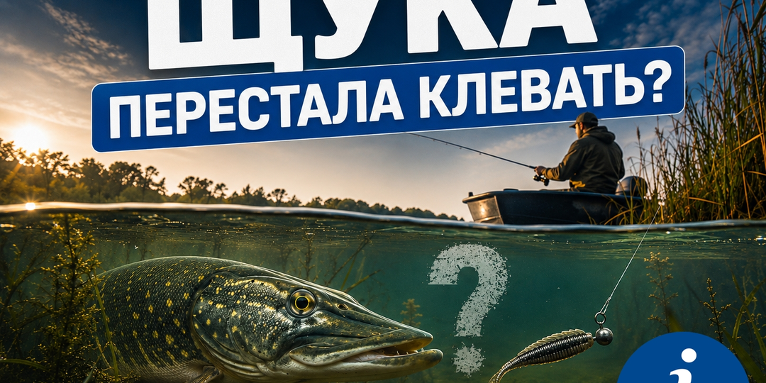 Почему щука перестала клевать