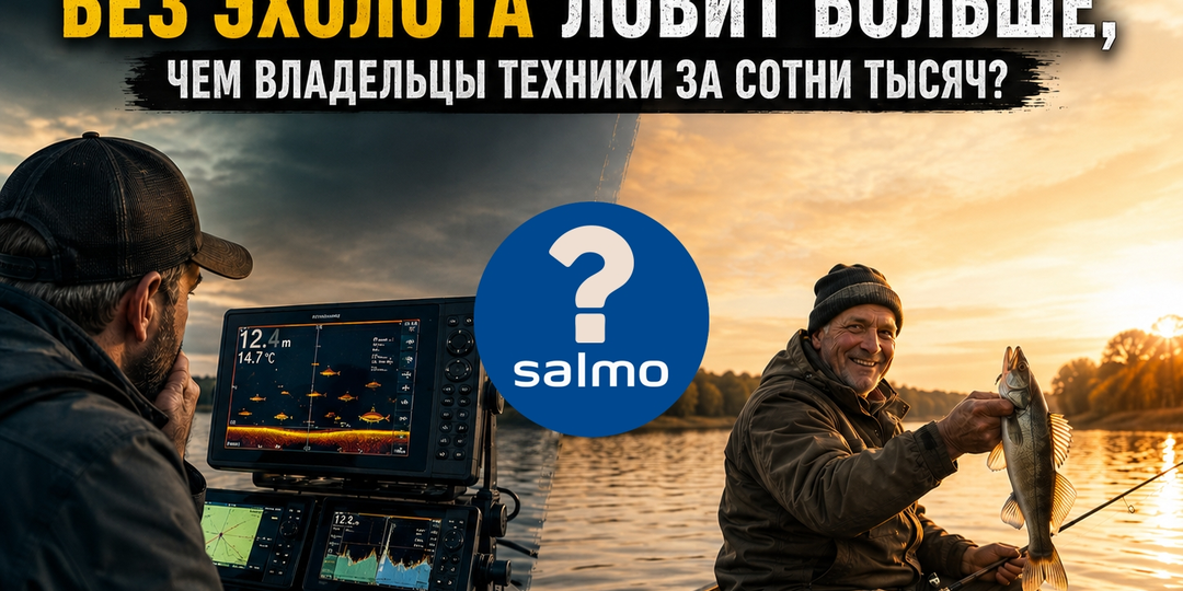 Почему рыбак без эхолота ловит больше чем владельцы эхолотов