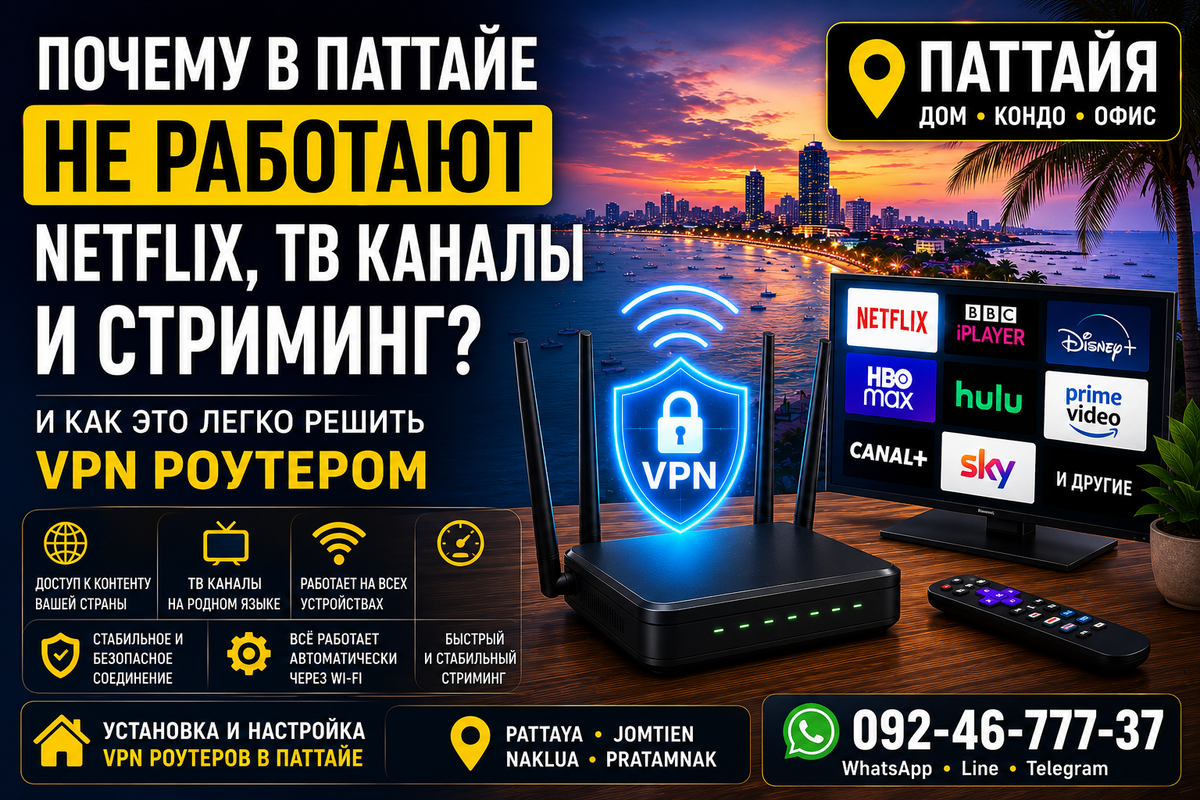 Настройка VPN Таиланд