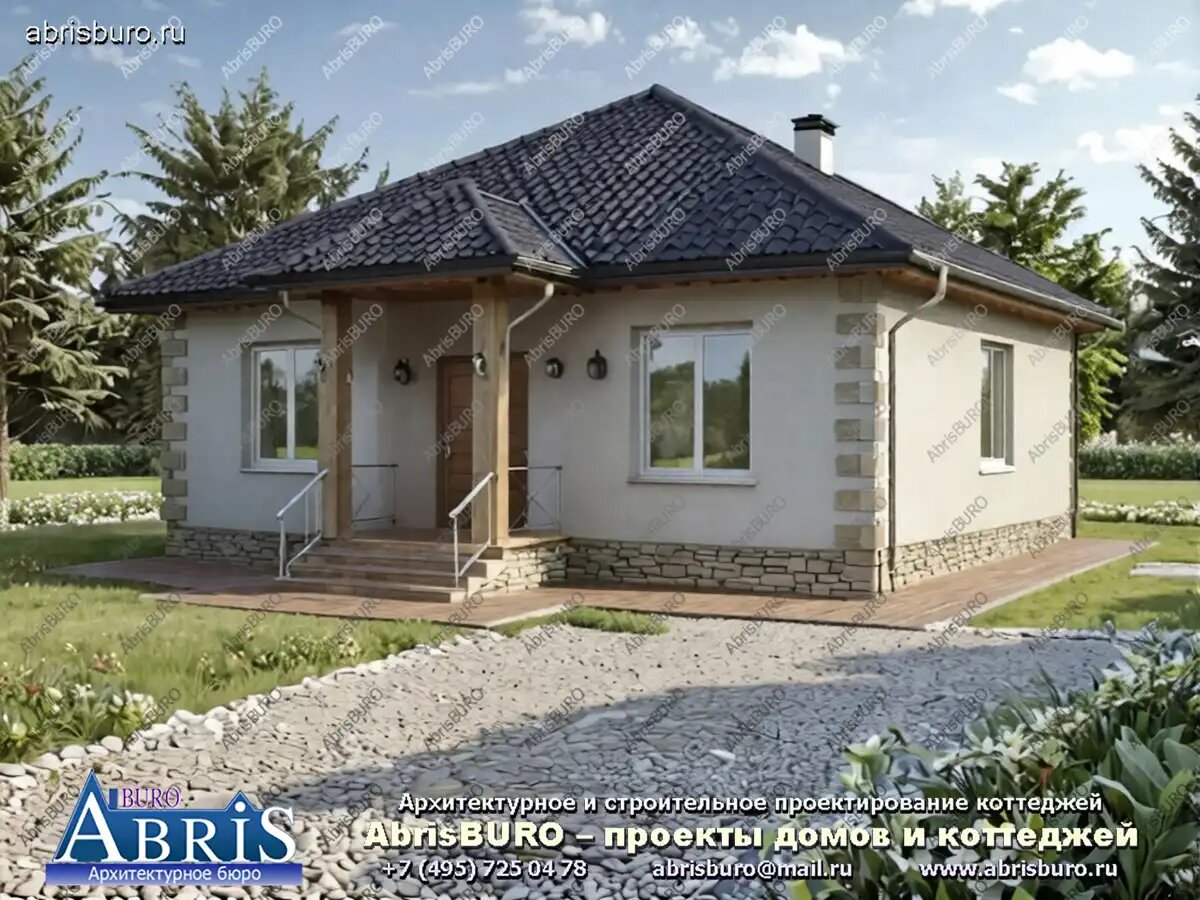 Главный фасад дома