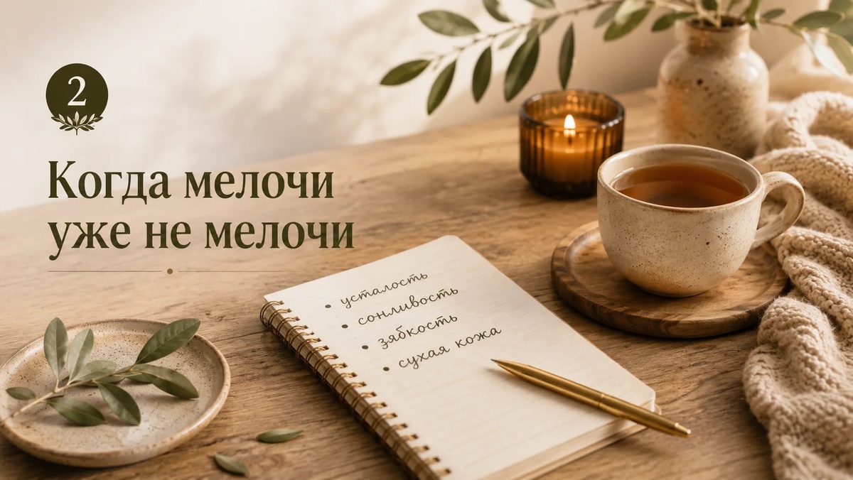 Когда мелочи перестают быть просто мелочами
