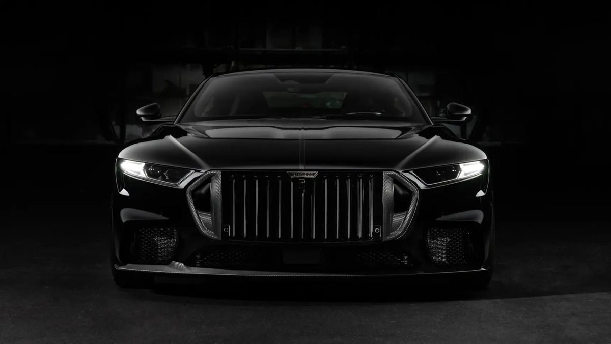 Передняя часть «мрачного» Brabus Bodo
