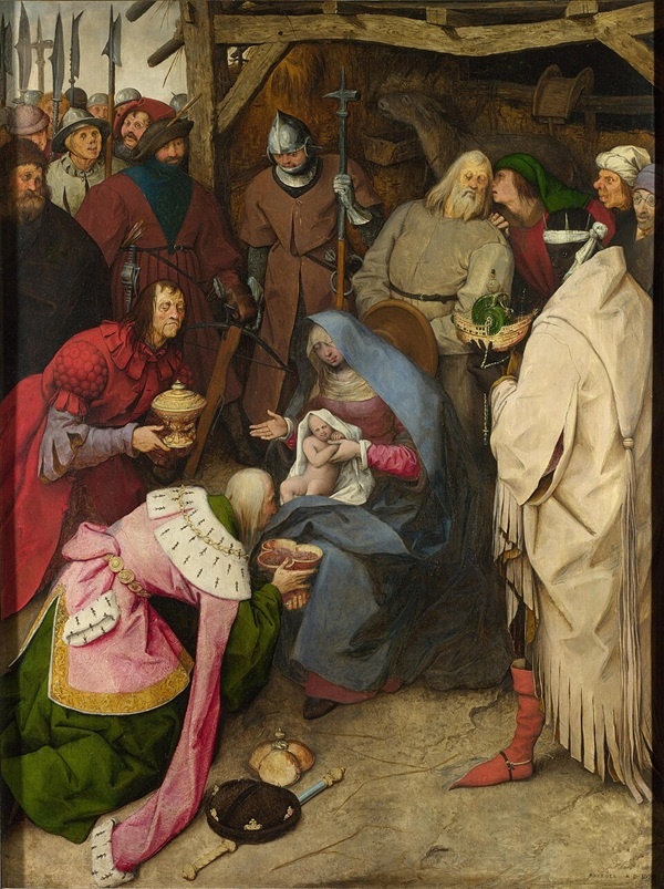 Питер Брейгель Старший. Поклонение волхвов. 1564.