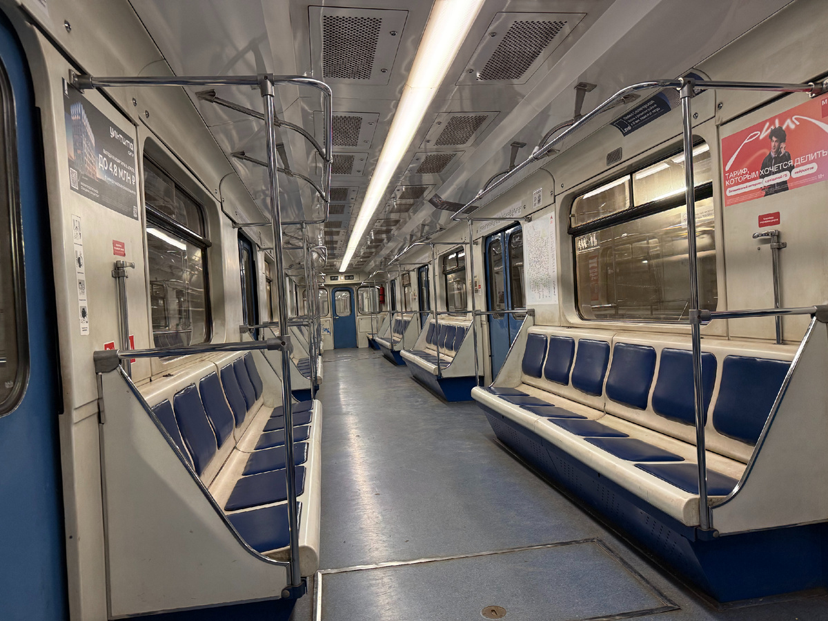 Фото вагона метро из личного архива.
