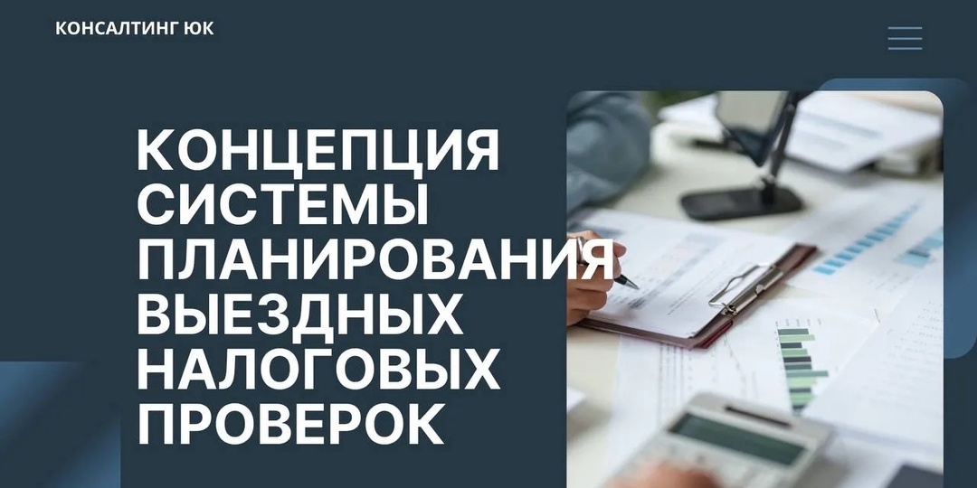 Концепция системы планирования выездных налоговых проверок