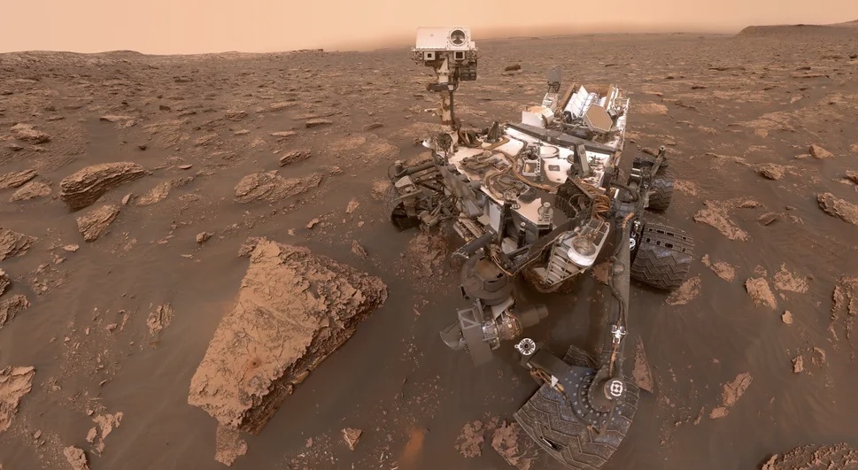 Этот снимок был сделан марсоходом NASA Curiosity 13 июня 2018 года.Источник: NASA
