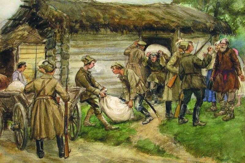 И. А. Владимиров. Продразверстка. 1918.