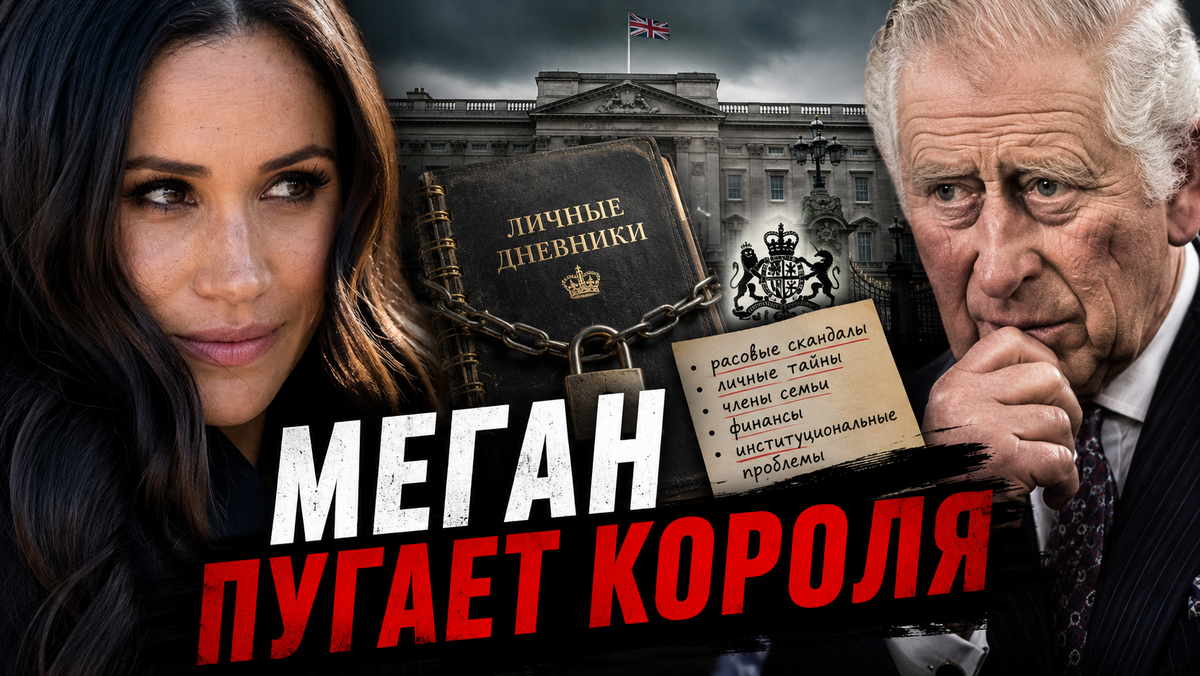 Меган Маркл держит дворец на крючке? Дневники герцогини Сассекской, которые очень пугают короля