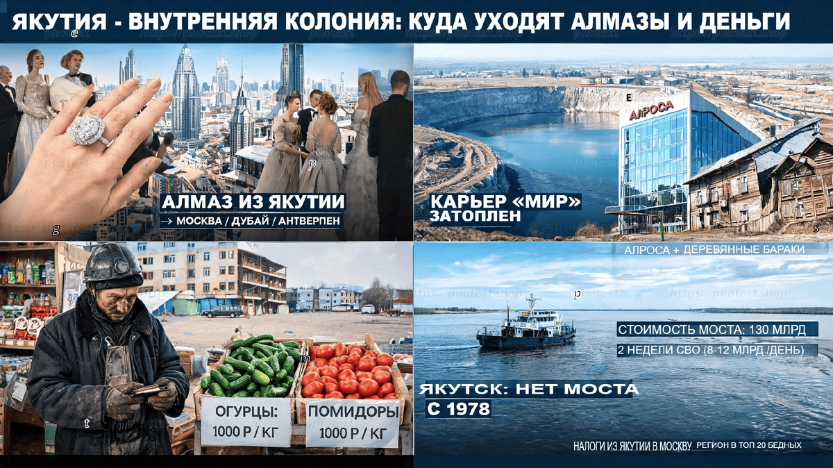 Алмазная республика и сырьевая экономика