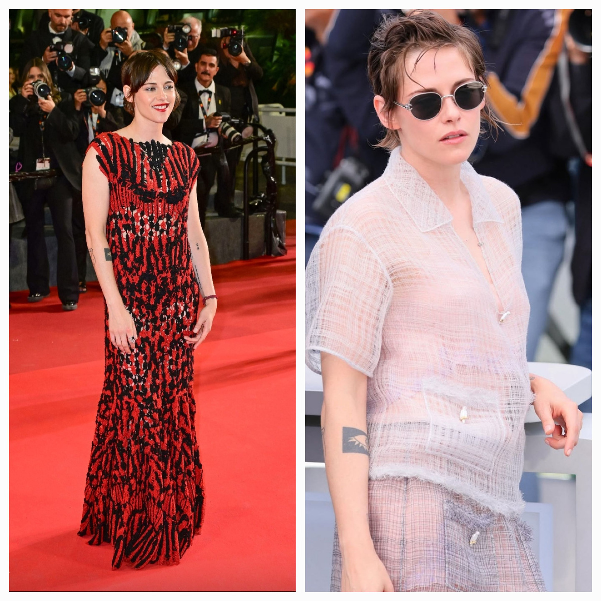 Кристен Стюарт в Каннах на премьере фильма "Full Phil". Материал: Getty Images.