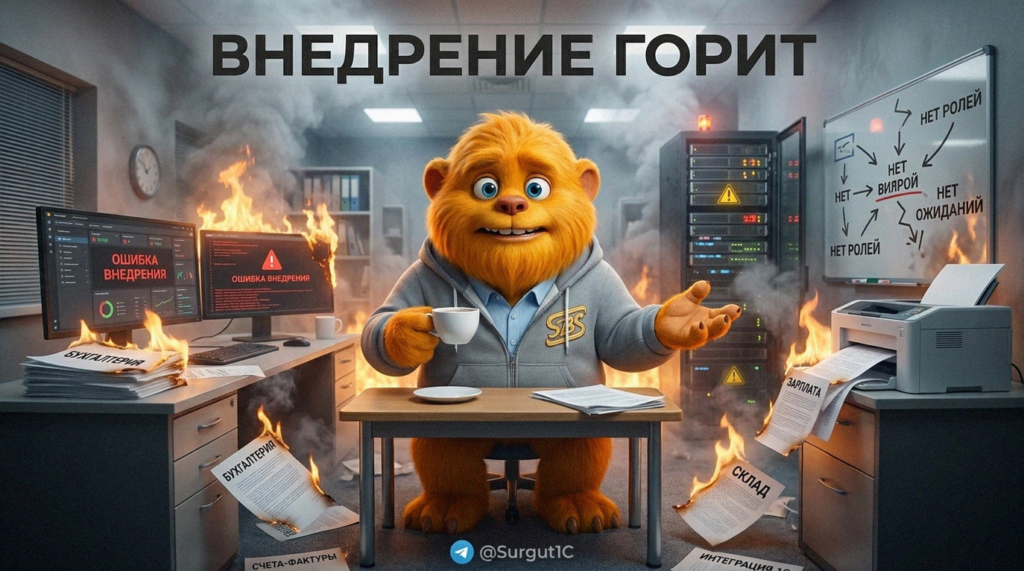    Внедрение 1С: всё, что вам нужно знать, чтобы избежать ошибок и разочарований Команда СБС