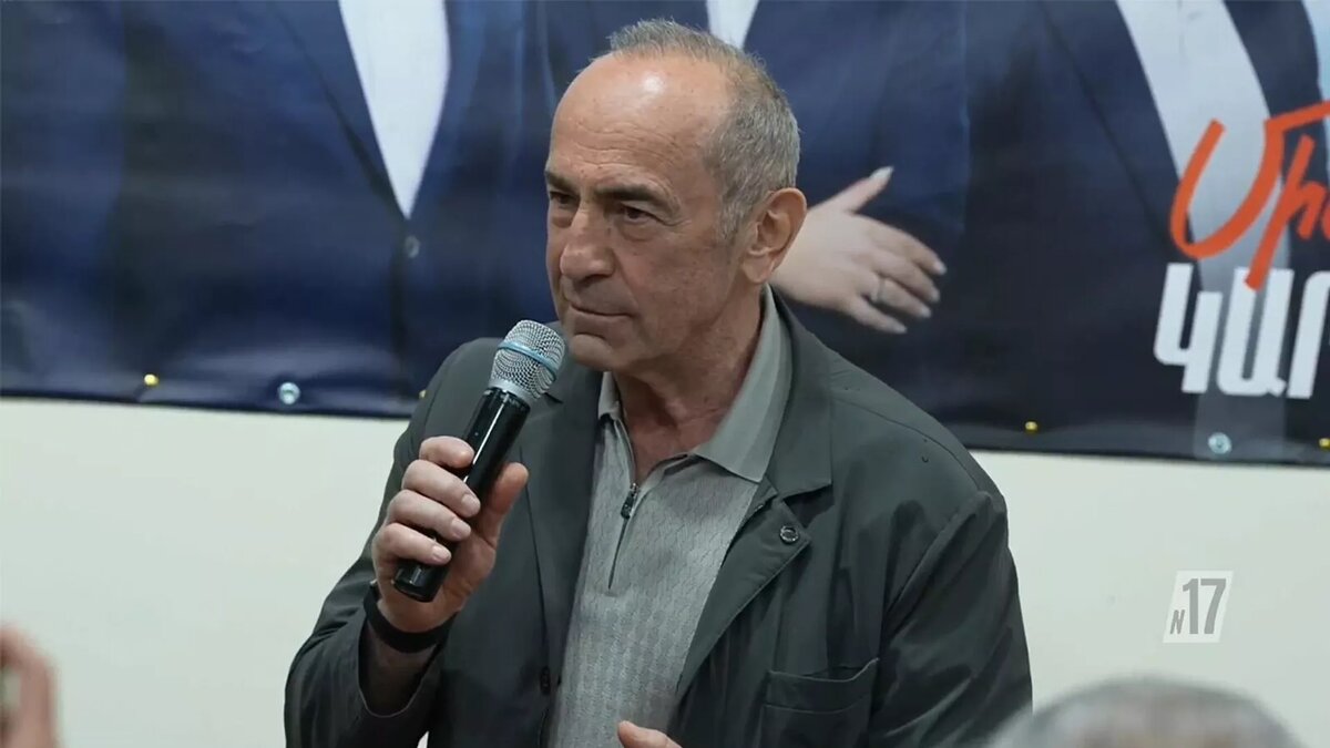 © Photo : Social media of Robert Kocharyan