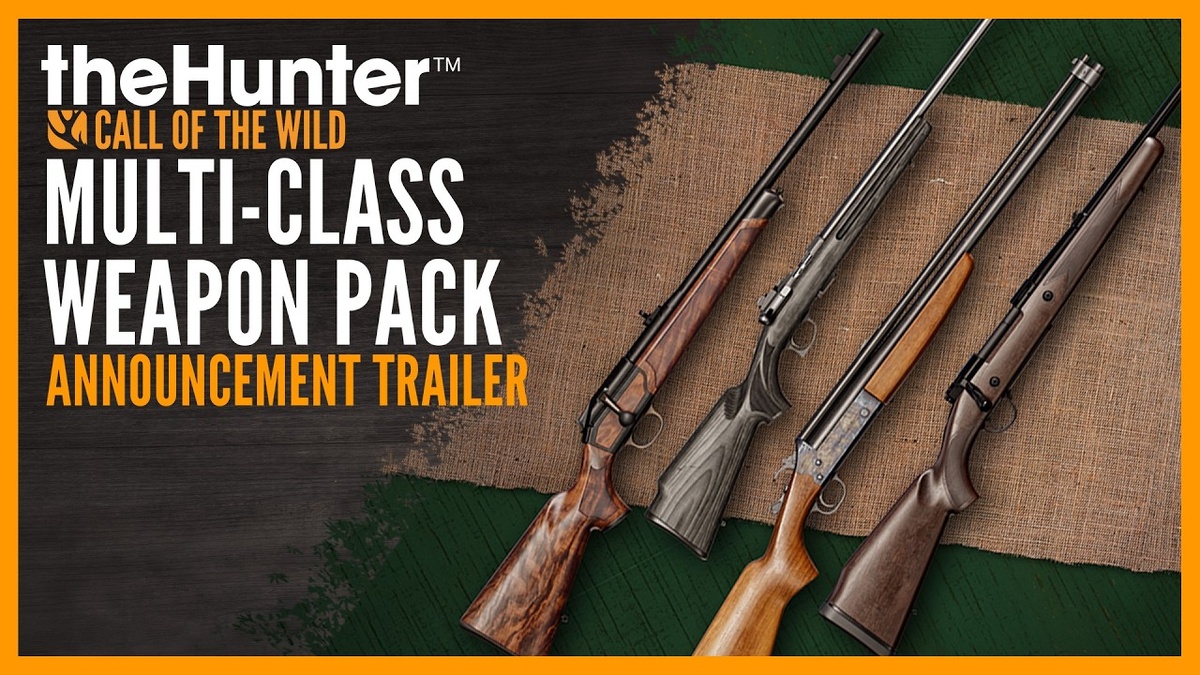 Дополнение Multi-class Weapon Pack для игры theHunter: Call of the Wild!!