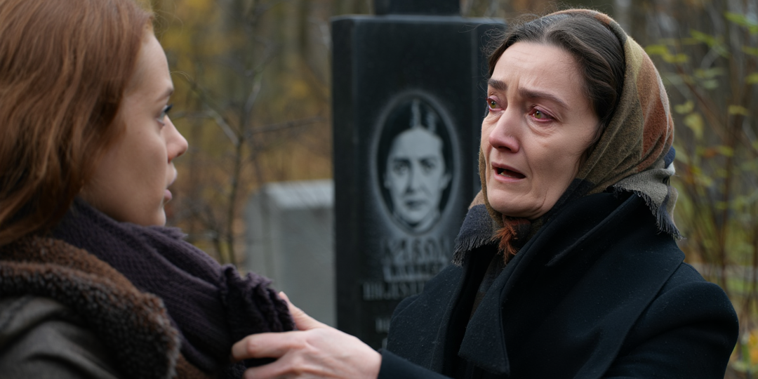 — Настя каждый месяц видела одну и ту же женщину на могиле деда. Когда она решила проследить за ней, то узнала такое, от чего земля ушла из-