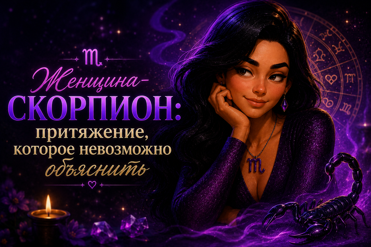 Притяжение женщины Скорпиона