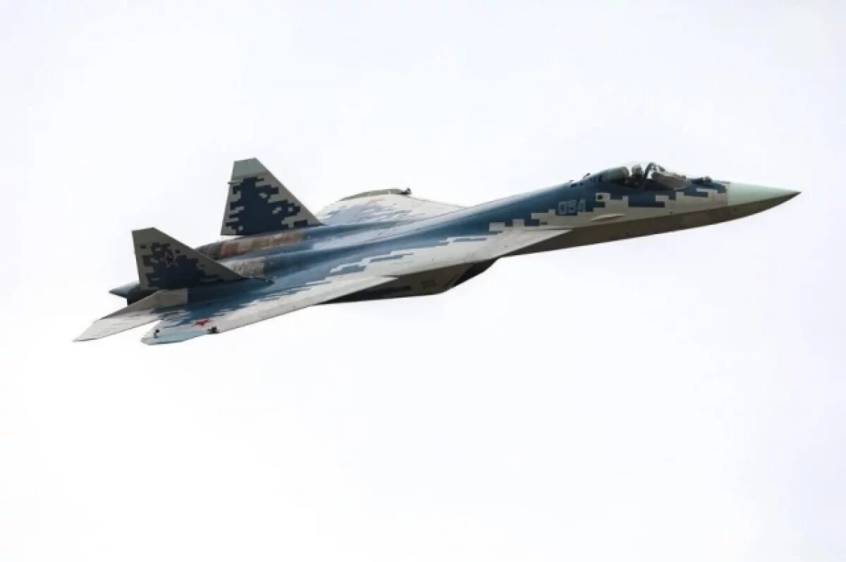    Появилось первое фото российского самолета-призрака Су-57Д